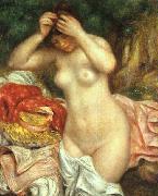 Pierre Renoir Bather Arranging her Hair oil painting on canvas